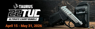 Get a Free Holster with Your Taurus 22TUC Purchase!