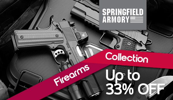Springfield Armory Firearms Collection is on sale — save up to 33% on pistols and rifles