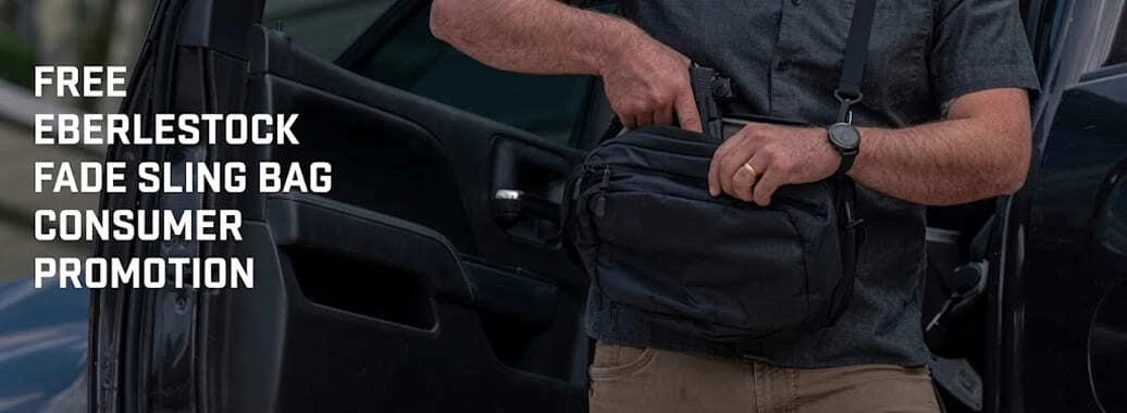 Get a FREE Eberlestock Fade Sling Bag with a SIG Sauer P365 between October 15 and December 31, 2026!