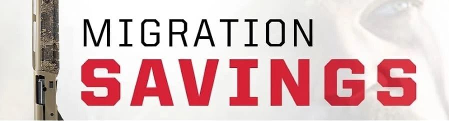Buy any Savage Renegauge Shotgun between October 1 and November 30, 2026 and receive a $100 mail-in rebate. 