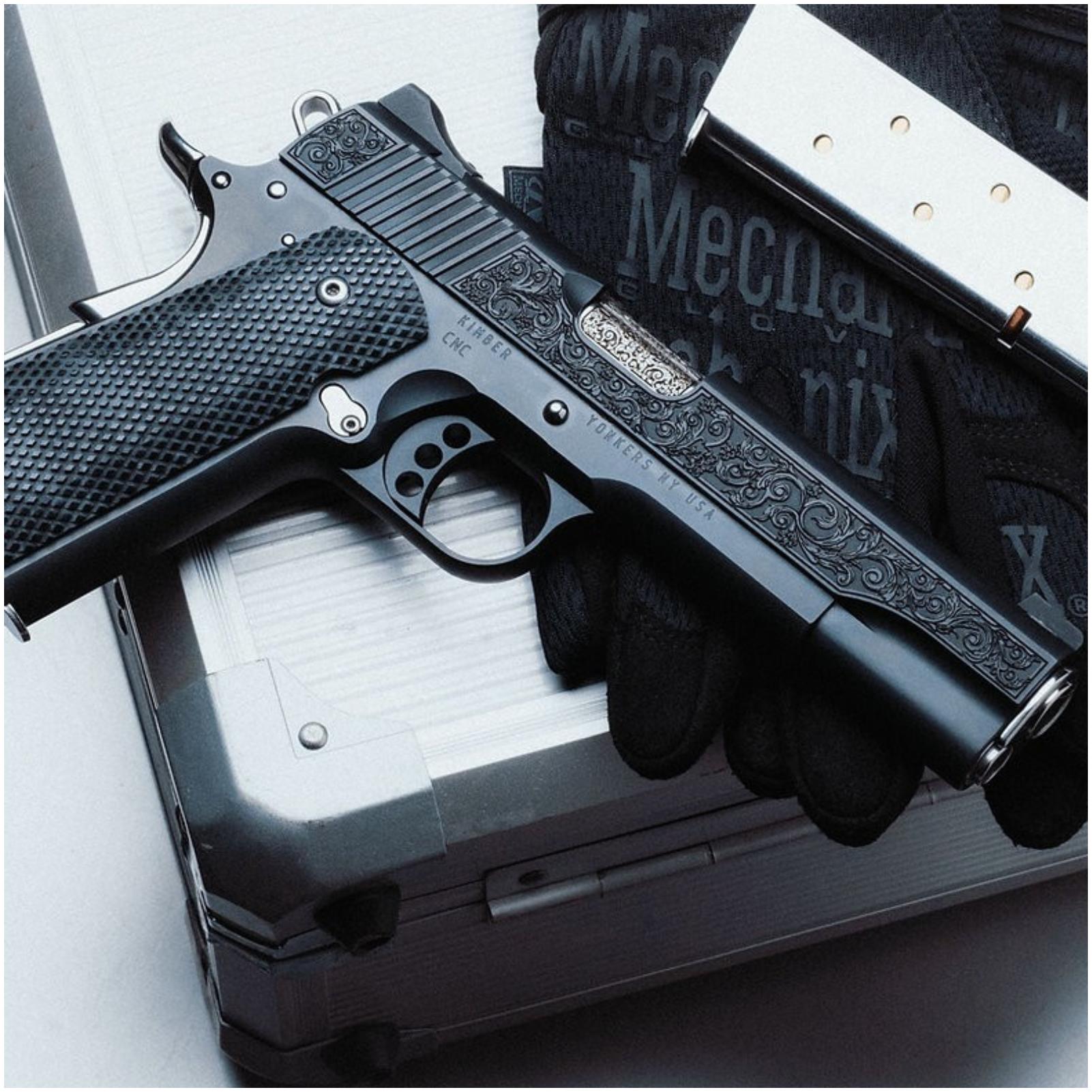 KIMBER 1911 Starry Night 45 ACP Semi Pistol CNCSNIGHT45