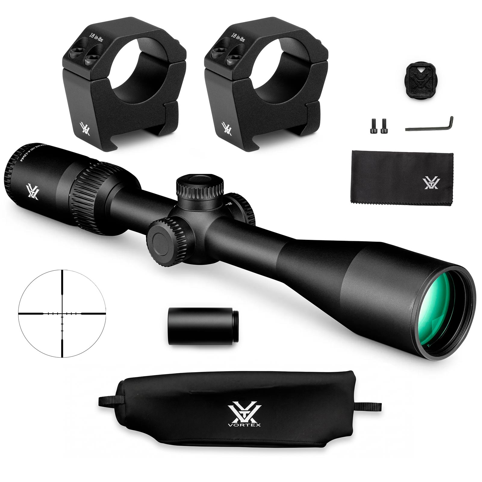 VORTEX Crossfire HD 4-12x44 Scope CFR-41201-SPT1-M