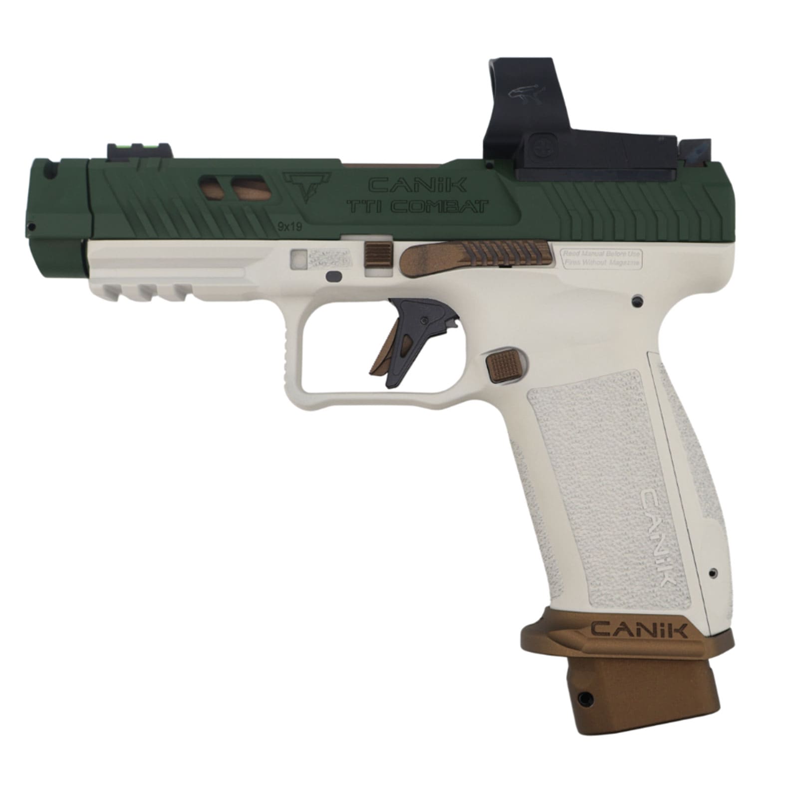 Primitive ゴールドトラック 未使用 144M CANIK TTI Combat 9mm Timberline Pistol HG7854V-TIMBER