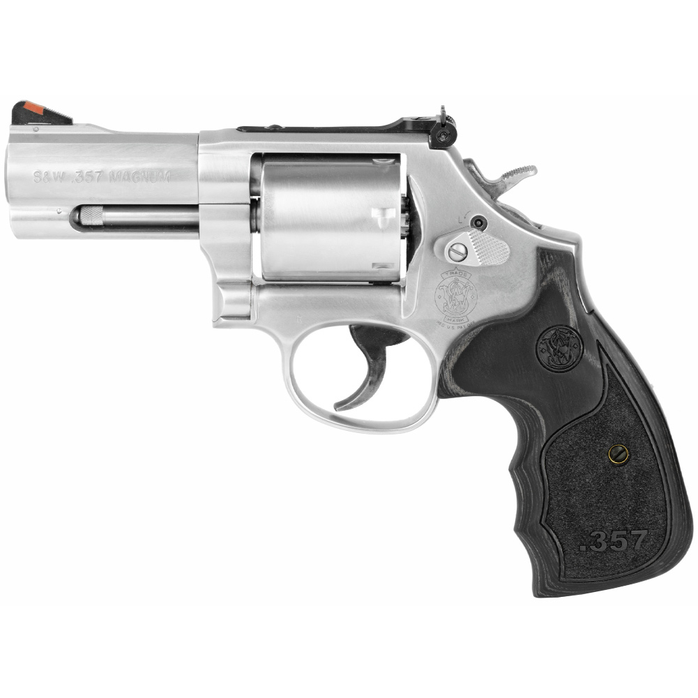 SMITH WESSON M686 Plus 357 Mag Silver Revolver 150853