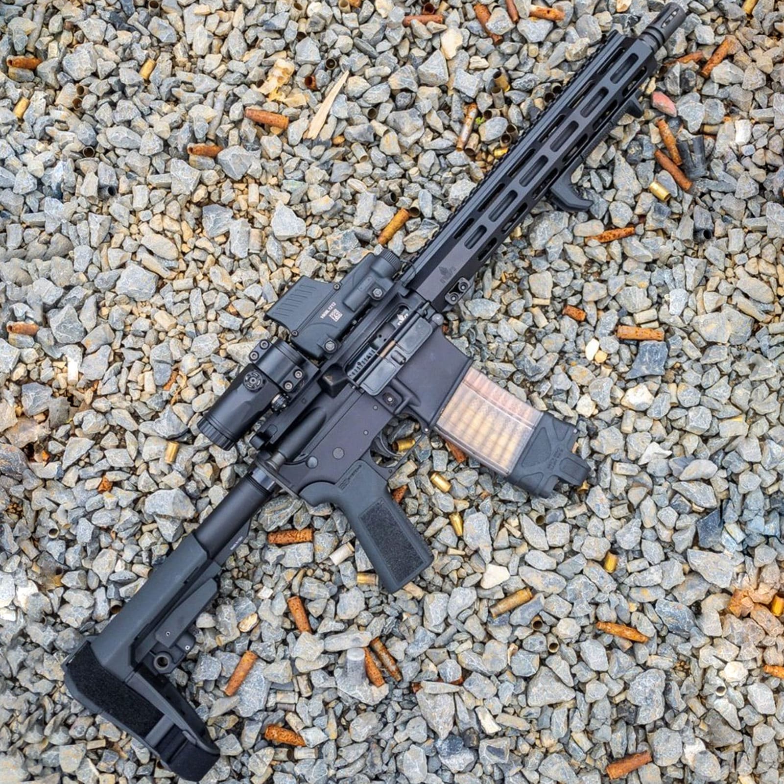nao1 IWI ZION Z-15 Pistol 5.56 NATO 12.5 in. Black 30 rd. RH - Freedom