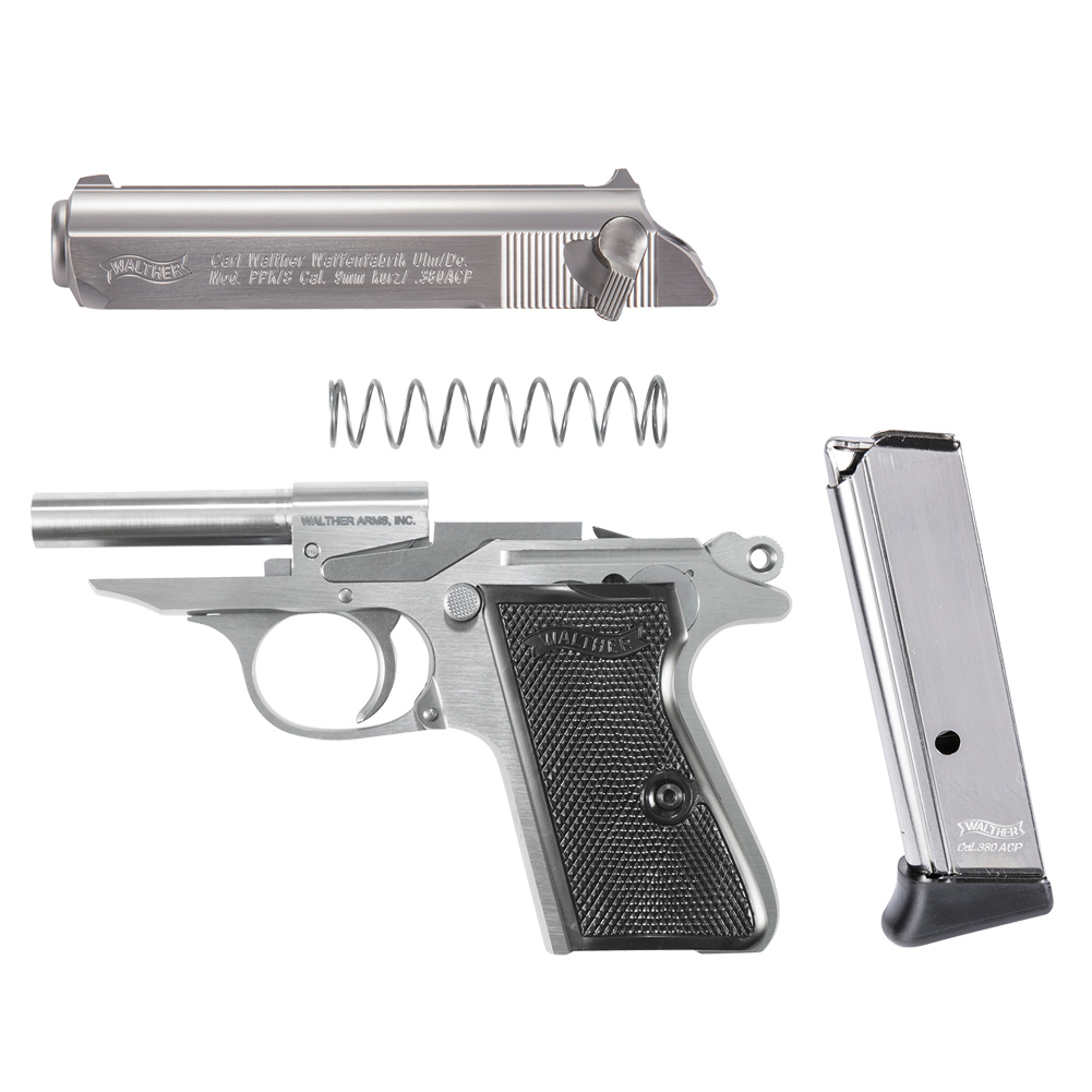 WALTHER PPKS 380 ACP 7rd Stainless Pistol 4796004