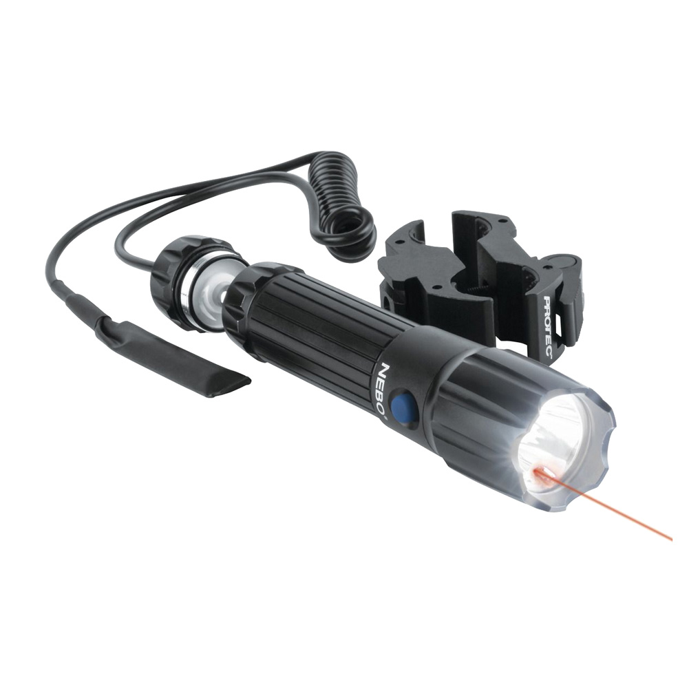 nebo 6112 iprotec lg220 tactical led flashlight GOPLANT 2250 Lumens Weapon Laser Light Combo Requires 9 AA batteries (included). IPROTEC LG110LR High-Power Shotgun Light