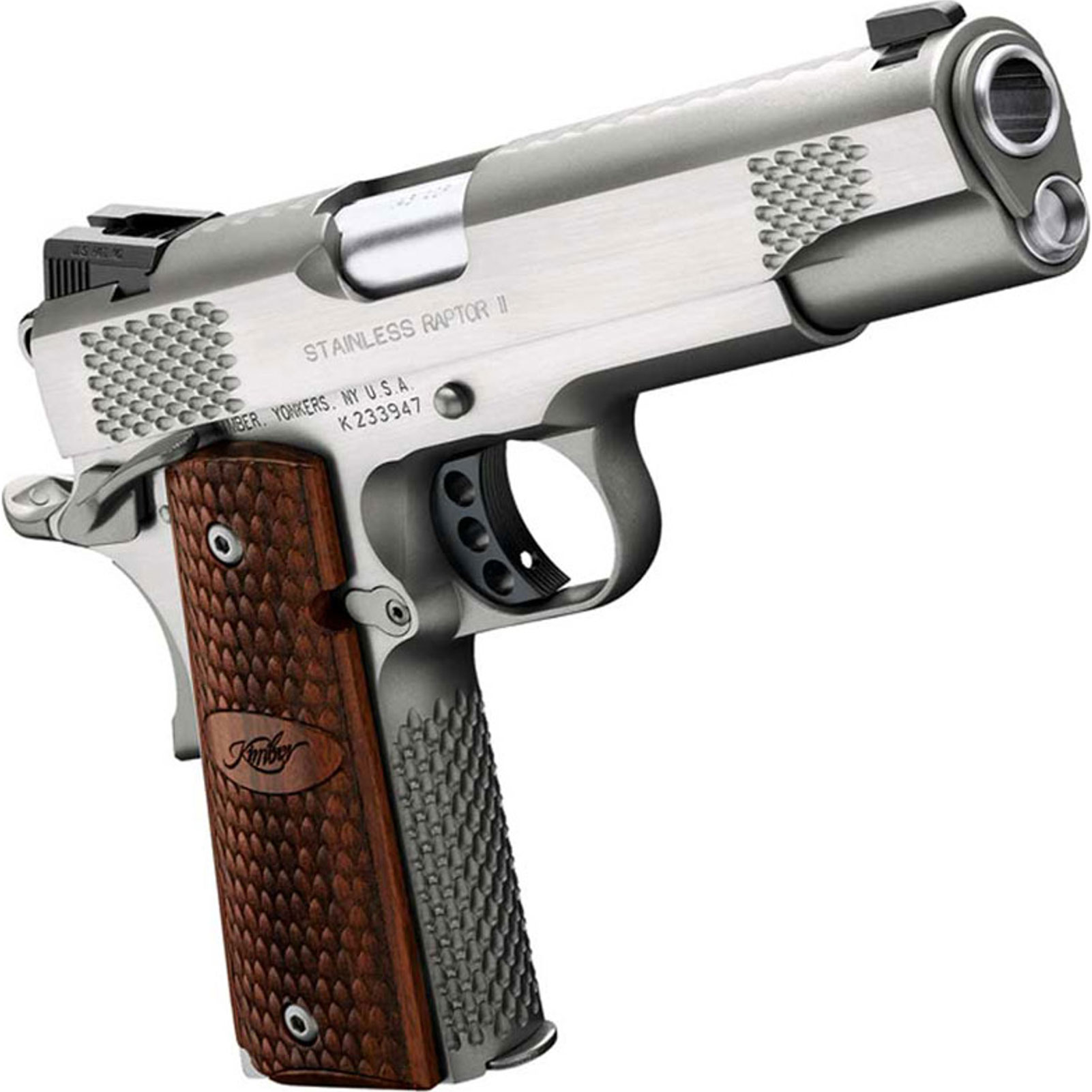 KIMBER Stainless Raptor II 45 ACP 1911 Pistol 3200181