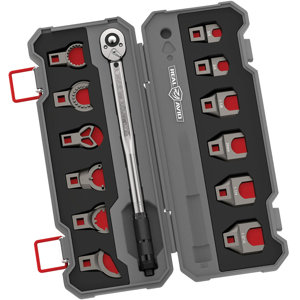 REAL AVID REVO Master-Fit Crowfoot Wrench Set AVMF13WS