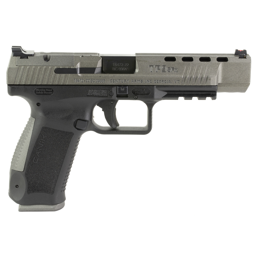CANIK TP9SFX 9mm Tungsten Semi-Auto Pistol w/Warren Sights HG4192G-N