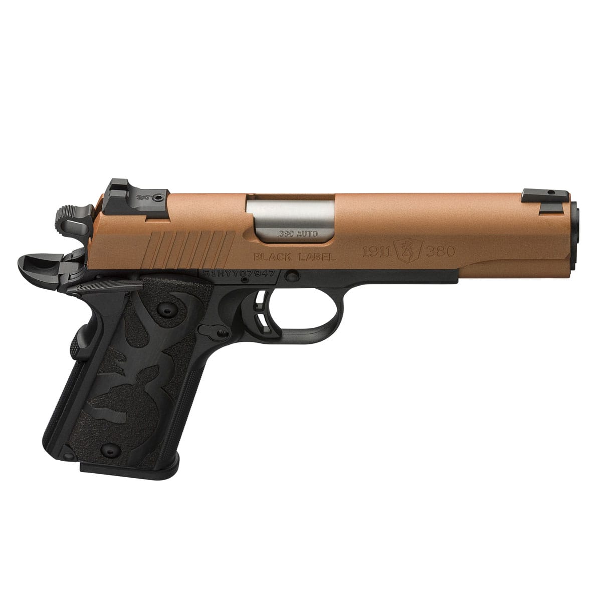 BROWNING 1911 Black Label Copper 380 Pistol 51987492