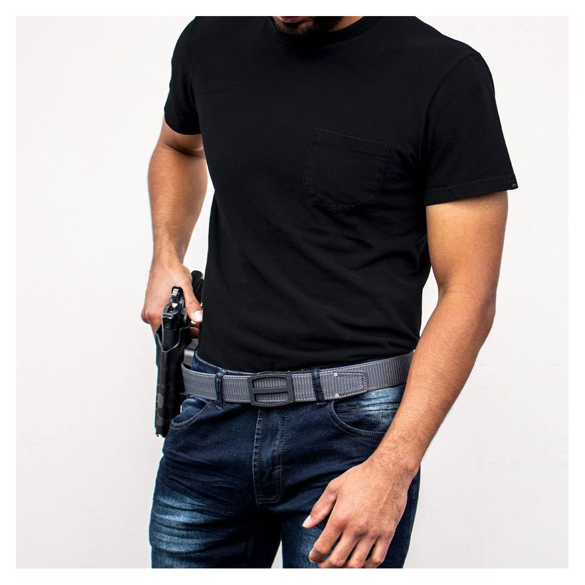 NEXBELT XL Titan Grey EDC Gun Belt PCS3396