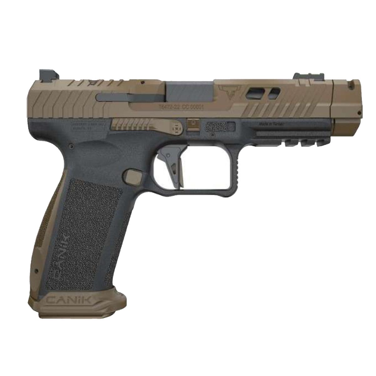 CANIK TTI Combat 9mm Pistol with MeCanik MO3 HG7854V-N
