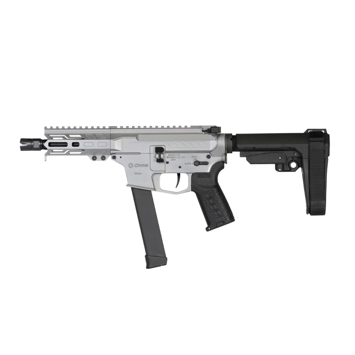CMMG Banshee MkGs 9mm 5in Titanium Pistol 99A890F-TI