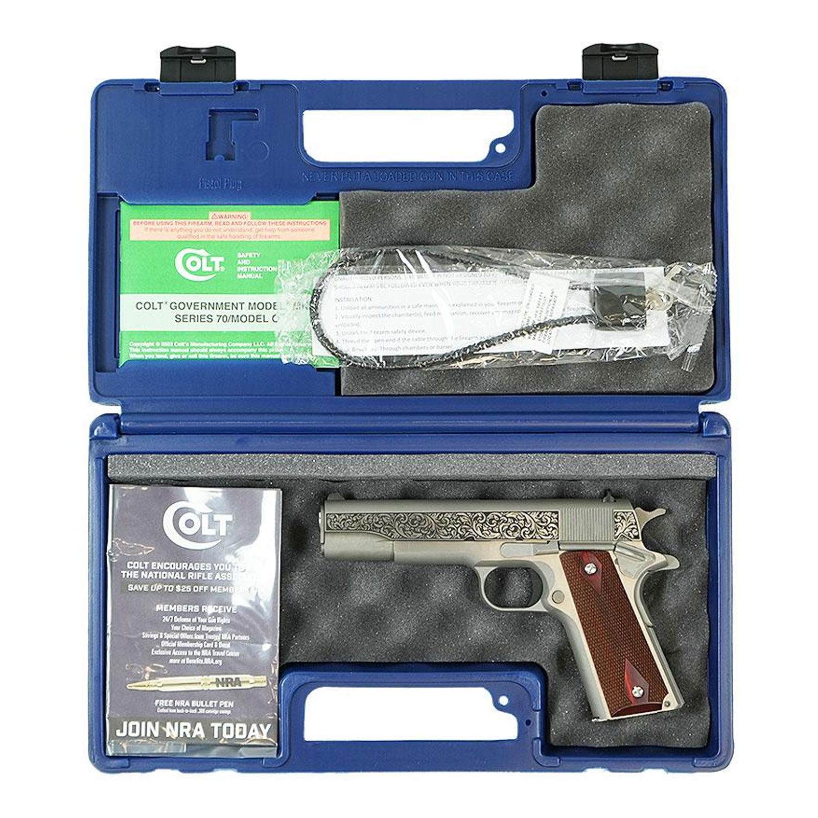 COLT Government Filigree Pistol O1911C-SS-Z-BMODFB