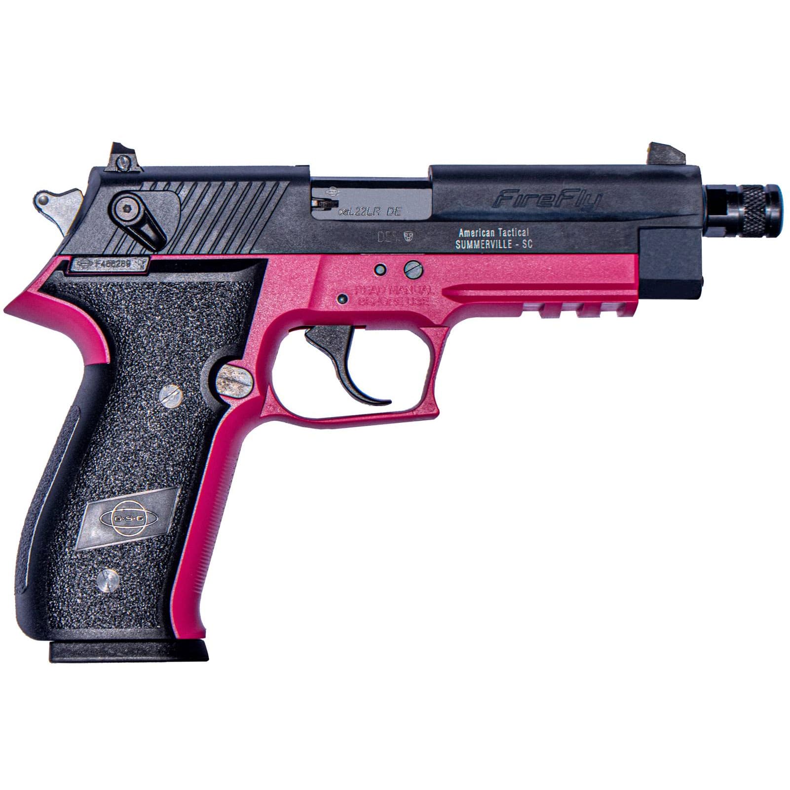 ATI GSG Firefly 22LR Pink Pistol GERG2213TFFPA