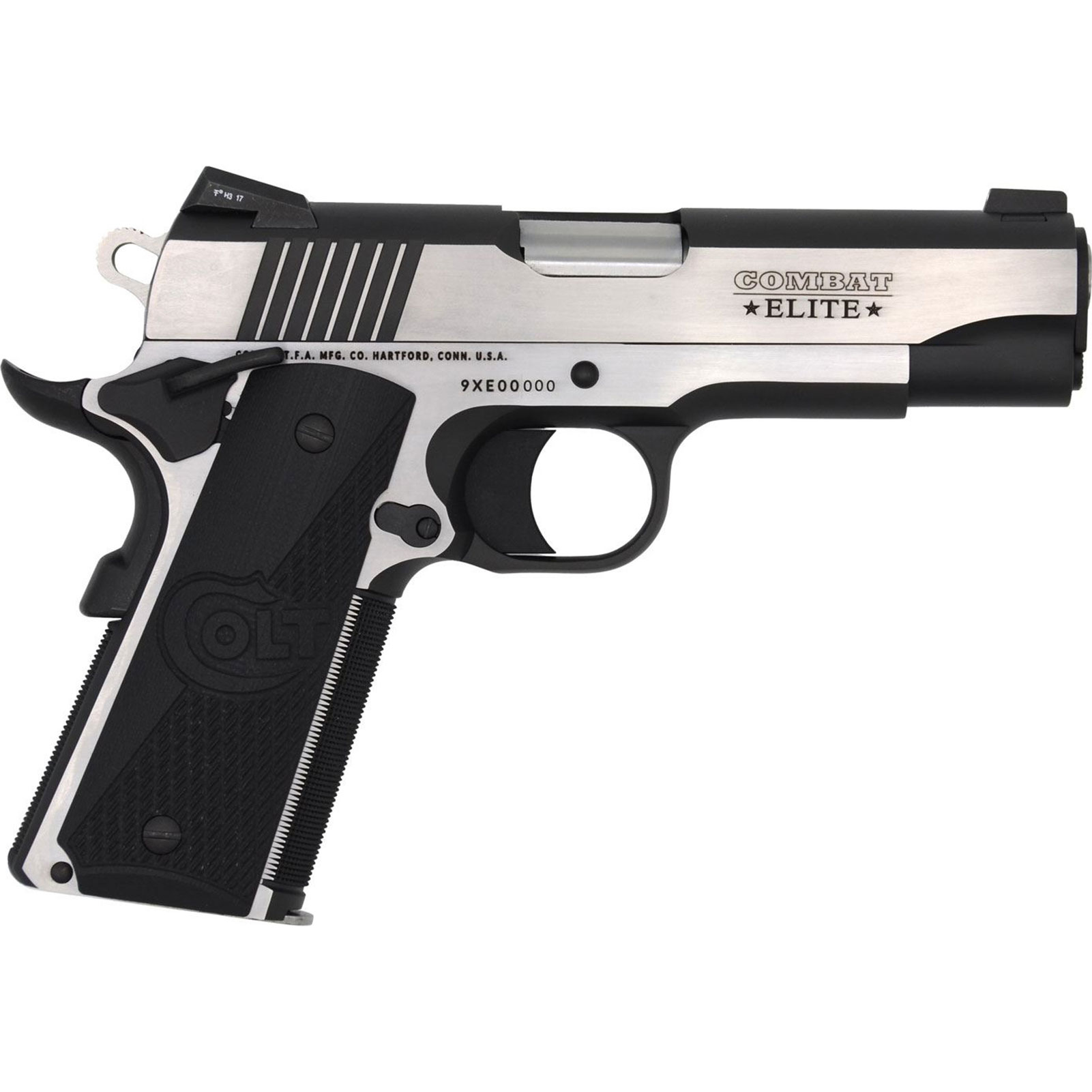 COLT Combat Elite Commander 9mm Two Tone Pistol O4082CE