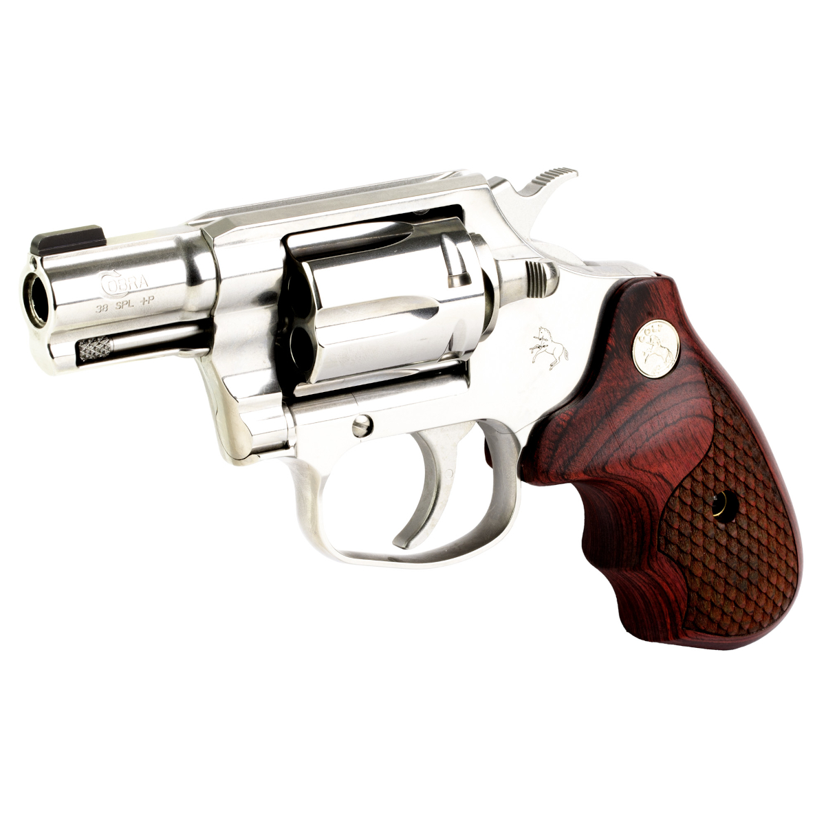 COLT Cobra 38 SPL 2in 6rd Brass Bead Front Sight Revolver COBRA