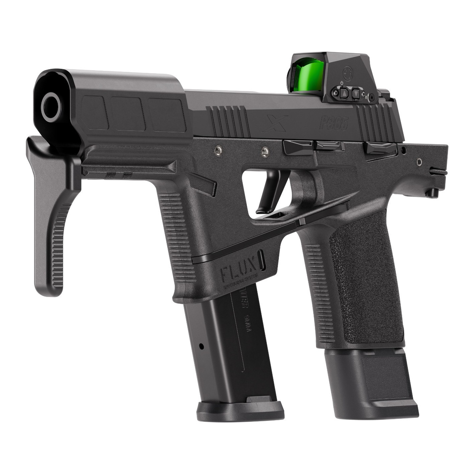 SIG SAUER P365-Flux RXSL 9mm Pistol 365FLUX-9-BXR3-RXSL