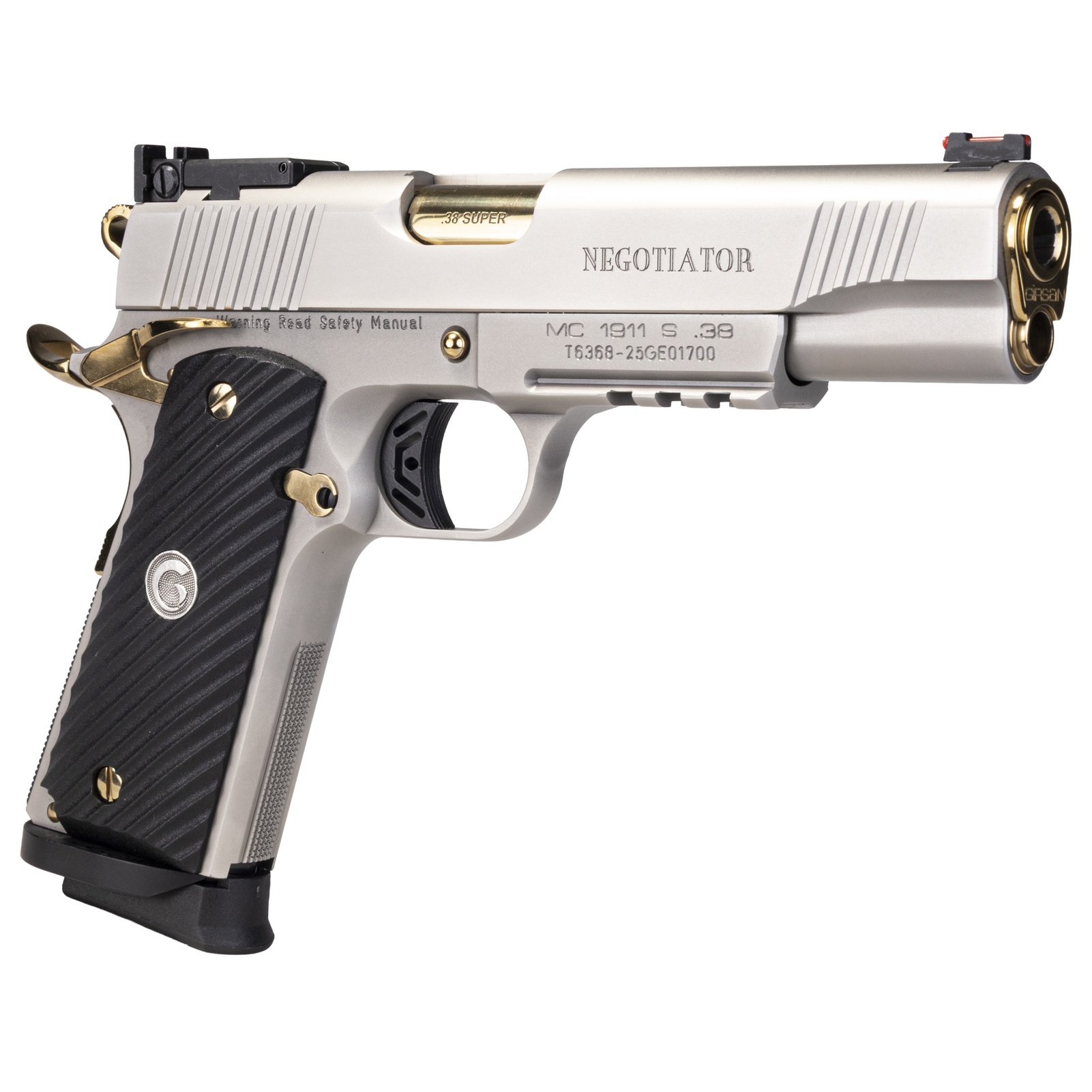 EAA MC1911 Negotiator 38 Super 5in Semi Pistol 390399