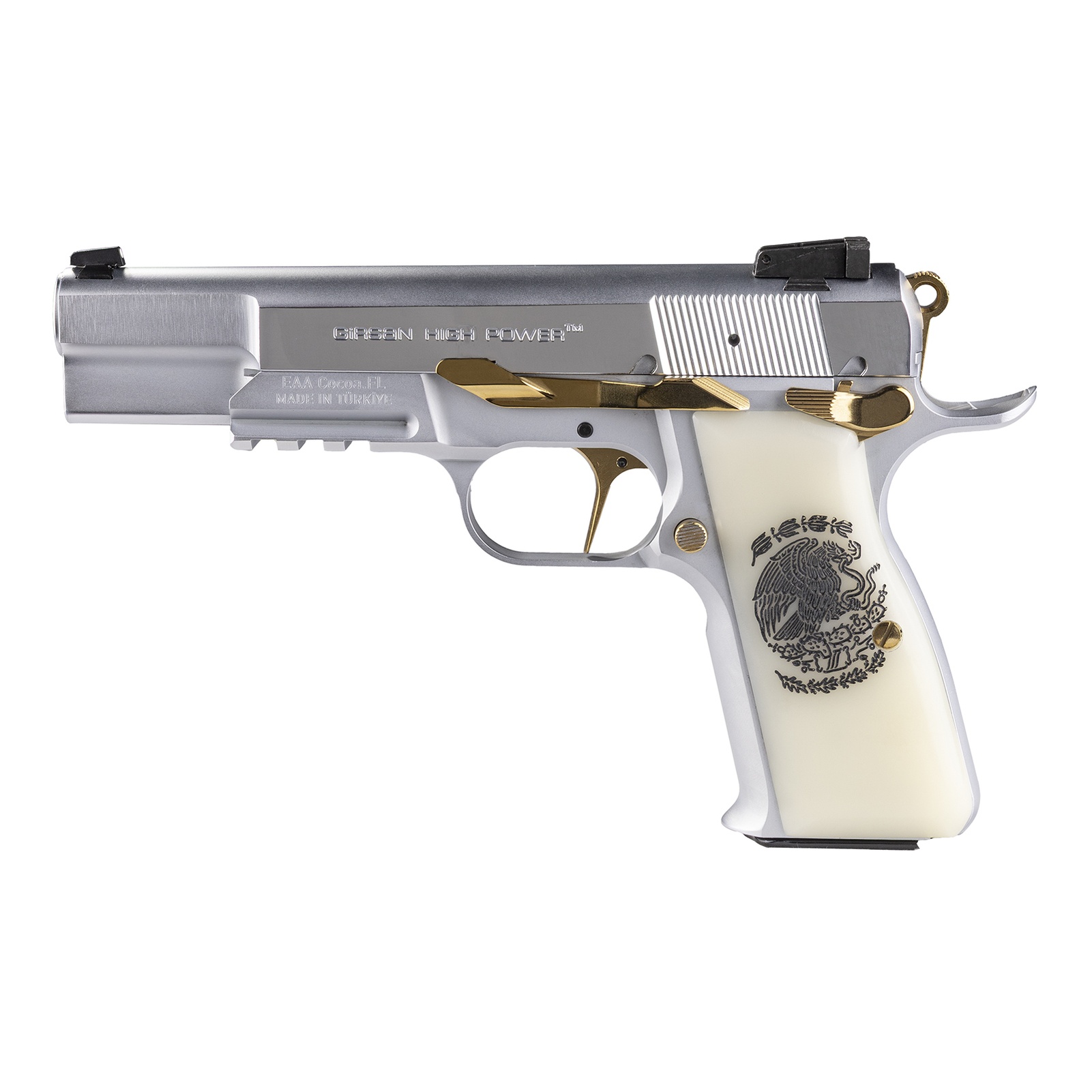 GIRSAN MCP 35 Liberador 9mm Gold/Pearl Pistol 391455