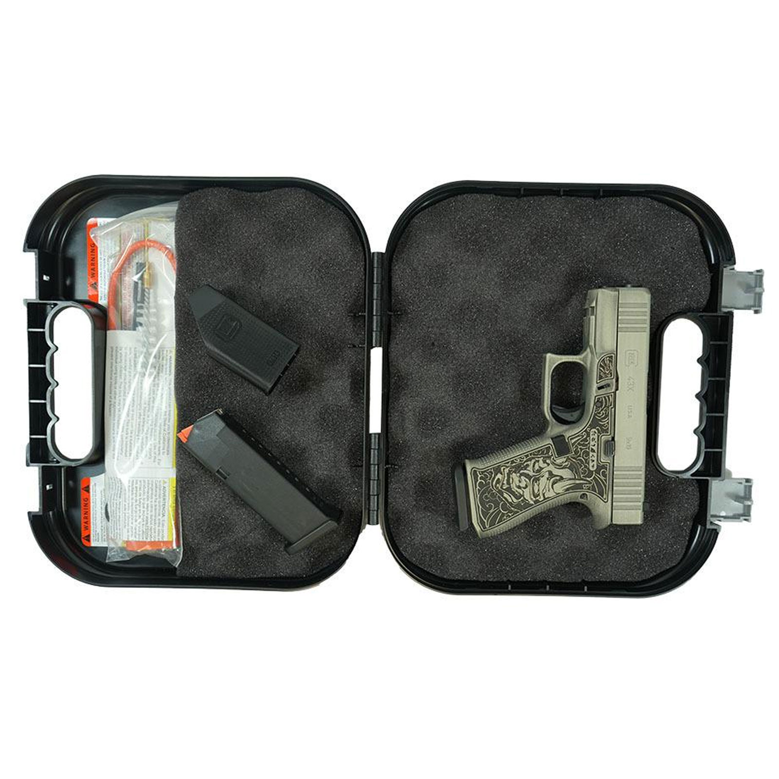 GLOCK 43X 9mm Bushido Mask Pistol UX4350201FR MODBSBWS