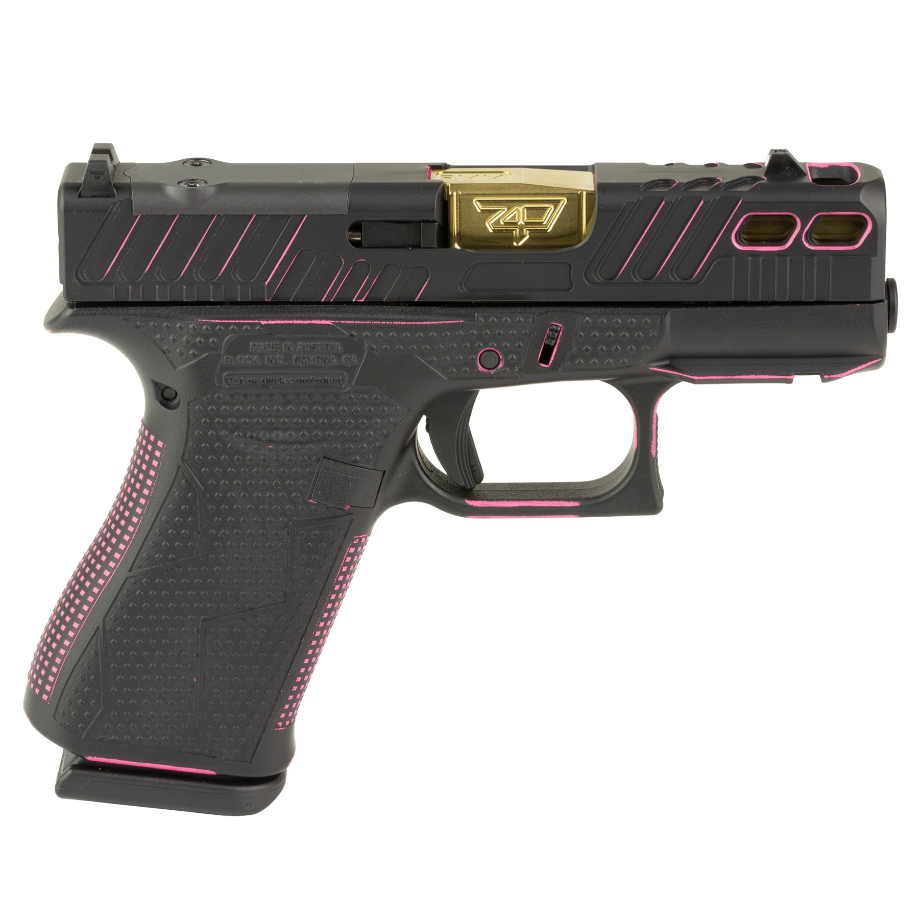 GLOCK 43X MOS 9mm Semi-Auto Pistol PX4350201FRMOSBNPSCT