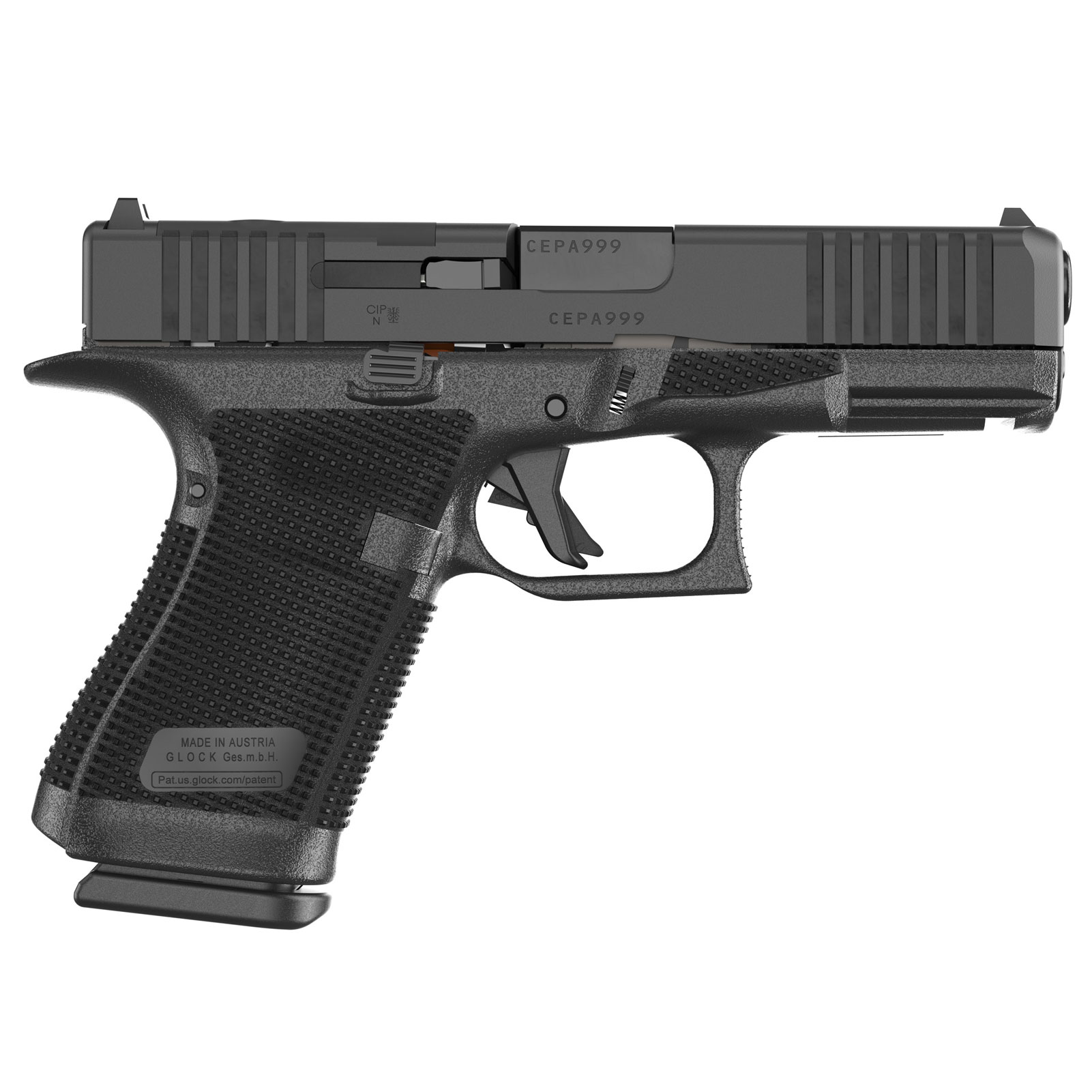 GLOCK 19 Gen6 9mm 15rd Striker-Fired Pistol P61950203