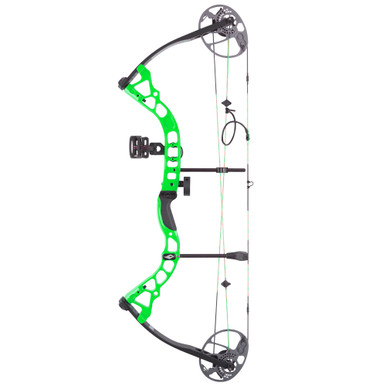 Shop DIAMOND ARCHERY Prism RH 5-55# Neon Green Bow Package (B12702). Buy best Bow Packages from gritrsports.com | Reviews and Shipping options available