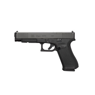 Shop GLOCK G34 Gen5 MOS 9mm 5.31in 10rd Semi-Automatic Pistol (PA343S101MOS). Buy best Pistols from gritrsports.com | Reviews and Shipping options available