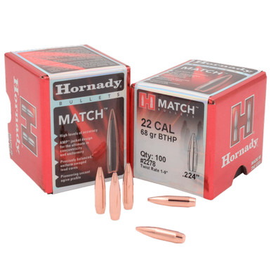 Shop HORNADY 22 Cal .224 68Gr Hollow Point 500Rd Box Bullets (22785). Buy best Rifle Bullets from gritrsports.com | Reviews and Shipping options available