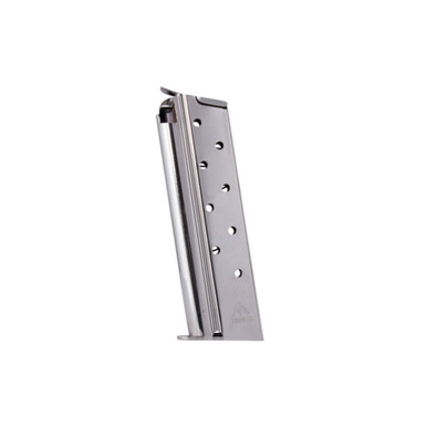 MECGAR 1911 38 Super 9rd Nickel Magazine MGCGOV38N