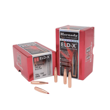 Shop HORNADY 6.5mm 143Gr ELD-X Rifle Bullets (2635). Buy best Rifle Bullets from gritrsports.com | Reviews and Shipping options available