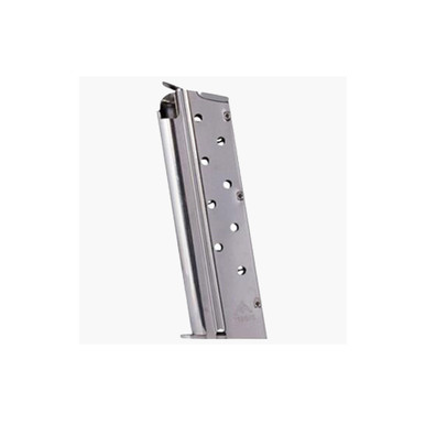 MECGAR 1911 9mm 9rd Nickel Magazine MGCGOV9LN