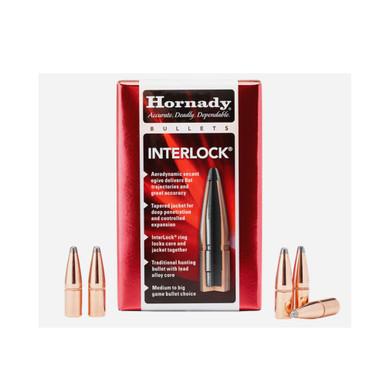 HORNADY InterLock 270 Cal 150Gr SP Rifle Bullets 2740