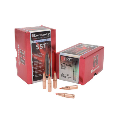HORNADY 270 Cal 150Gr SST Rifle Bullets 27402