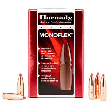 HORNADY MonoFlex 3030 Win 30 Cal 140gr 50Box Rifle Bullets 30310