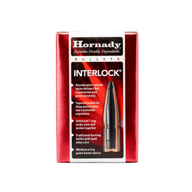 HORNADY InterLock 32 Cal 170Gr FP Rifle Bullets 3210