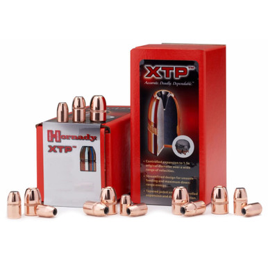 HORNADY XTP 38 Cal 125gr FP 100/Box Rifle Bullets (35730)