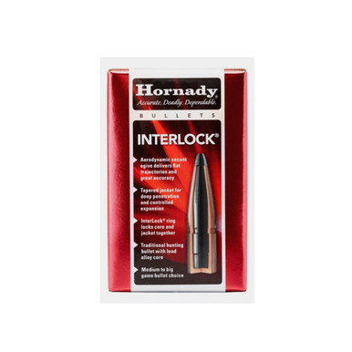 HORNADY InterLock 45 Caliber 350Gr FP Rifle Bullets 4503