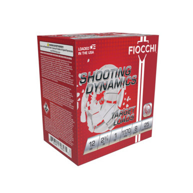 Shop FIOCCHI Shooting Dynamics 12 Gauge 2.75in #8 Bulk Ammo, 250 Round Case (12SD1L8-CASE). Buy best Shotgun Shells from gritrsports.com | Reviews and Shipping options available