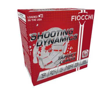 Shop FIOCCHI Shooting Dynamics 12 Gauge 2.75in #7.5 Bulk Ammo, 250 Round Case (12SD78H7-CASE). Buy best Shotgun Shells from gritrsports.com | Reviews and Shipping options available
