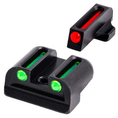 Shop TRUGLO Brite-Site Fiber Optic Red, Rear Green Sig #6 Front & Sig #8 Rear Handgun Sights (TG131S2). Buy best Patridge from gritrsports.com | Reviews and Shipping options available