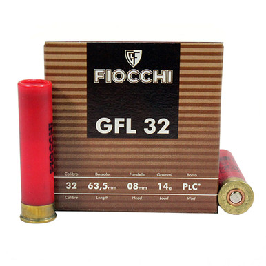 Shop FIOCCHI Specialty 32 Gauge 2.5in #8 Ammo, 25 Round Box (32PL18). Buy best Shotgun Shells from gritrsports.com | Reviews and Shipping options available