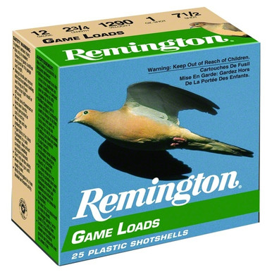 Shop REMINGTON Game Load 12 Gauge 2.75in #8 Ammo, 25 Round Box (GL128). Buy best Shotgun Shells from gritrsports.com | Reviews and Shipping options available
