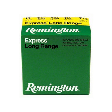 Shop REMINGTON Express Long Range 410 Bore 3in #7.5 Ammo, 25 Round Box (SP41375). Buy best Shotgun Shells from gritrsports.com | Reviews and Shipping options available