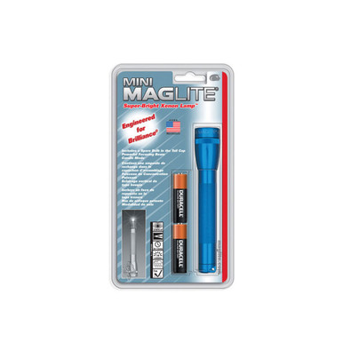 Shop MAGLITE Blue Mini Incandescent Flashlight (M2A116). Buy best Handheld Flashlights from gritrsports.com | Reviews and Shipping options available