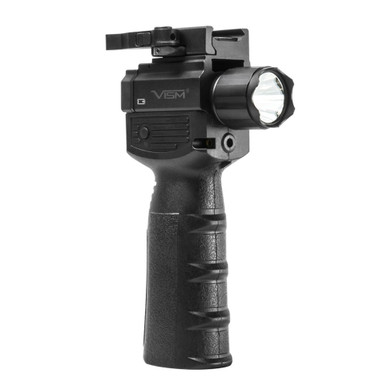 Shop NCSTAR Vertical Grip with Strobe Flashlight and Green Laser (VAQVGFLGV2). Buy best Weapon Lights from gritrsports.com | Reviews and Shipping options available