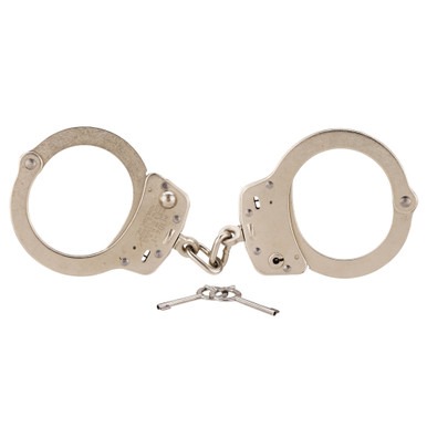 Shop S&W 104 Nickel Maximum Security Handcuffs (350107). Buy best Cuffs from gritrsports.com | Reviews and Shipping options available