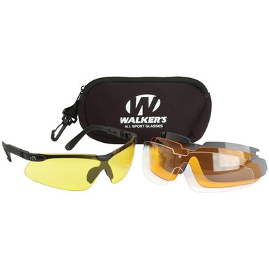 Shop WALKERS GAME EAR GWP-ASG4L2 Sport Glasses with Interchangeable Lenses (GWP-ASG4L2). Buy best Shooting Glasses from gritrsports.com | Reviews and Shipping options available